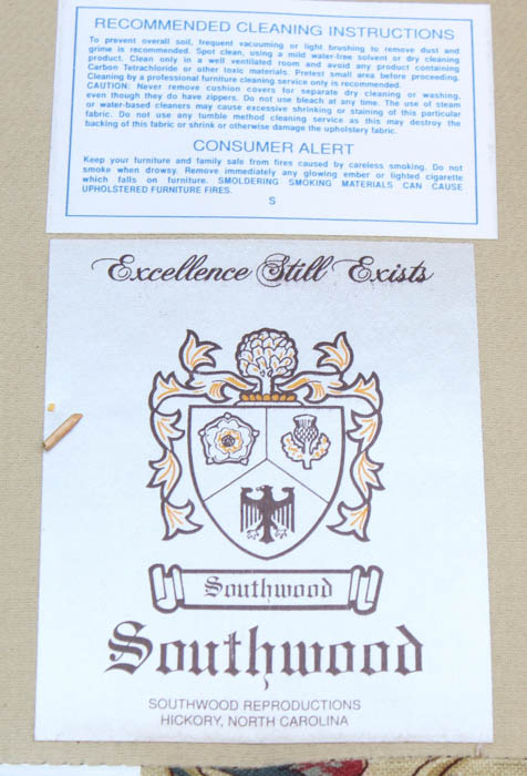 Paisley and Floral Sofa