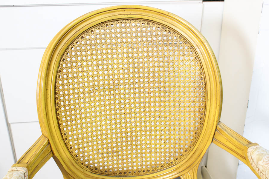 French Provincial Chairs in Marigold