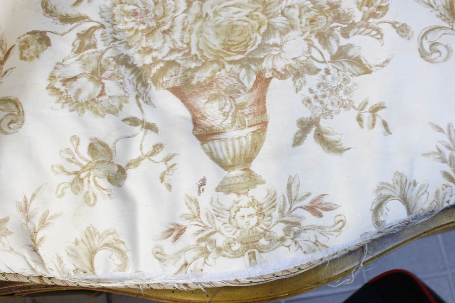 French Provincial Chairs in Marigold