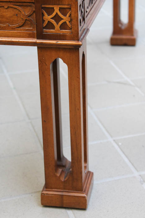 Maple Coffee table with Glass Inserts