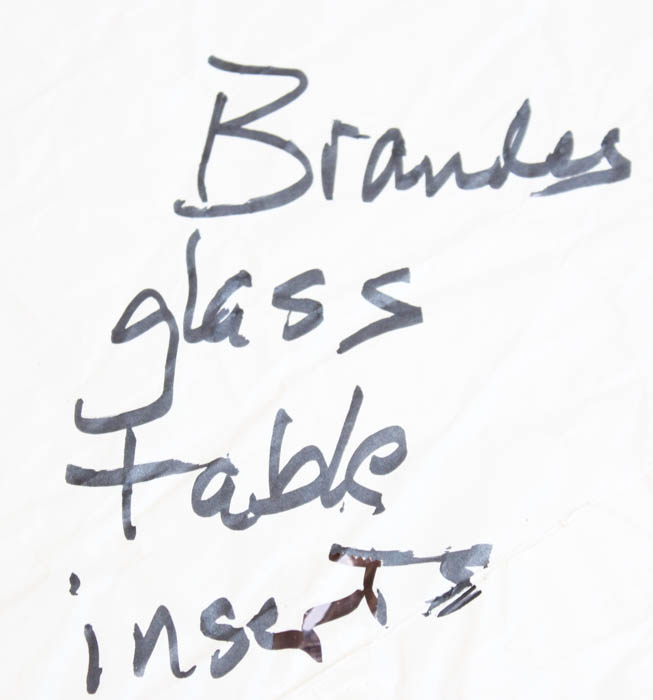 Maple Coffee table with Glass Inserts