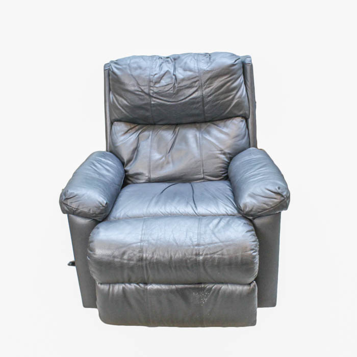 Black Leather Recliner