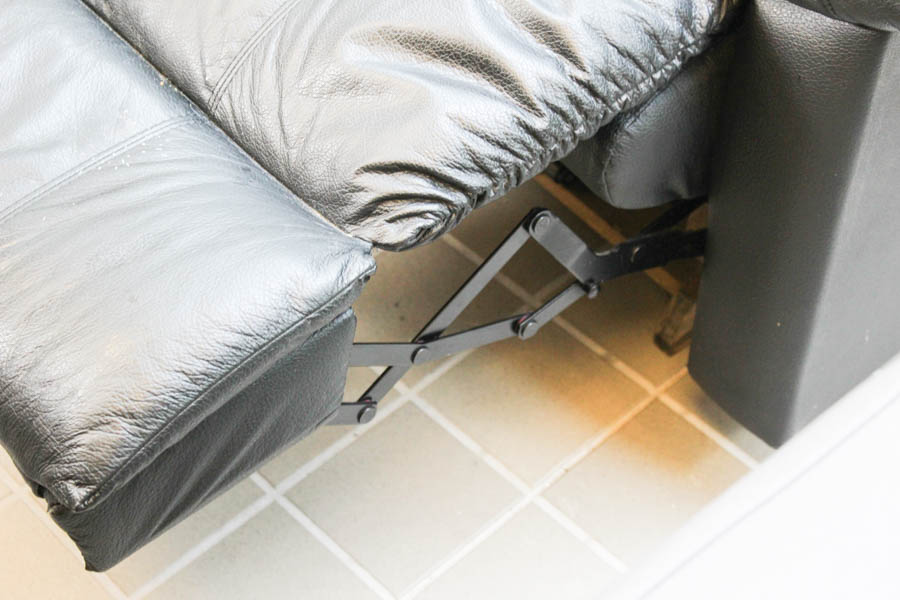 Black Leather Recliner