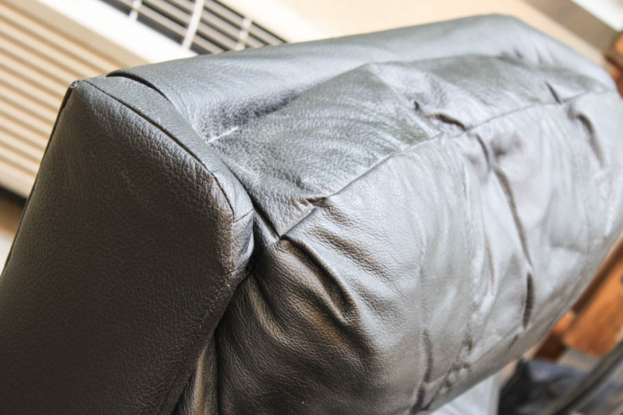 Black Leather Recliner