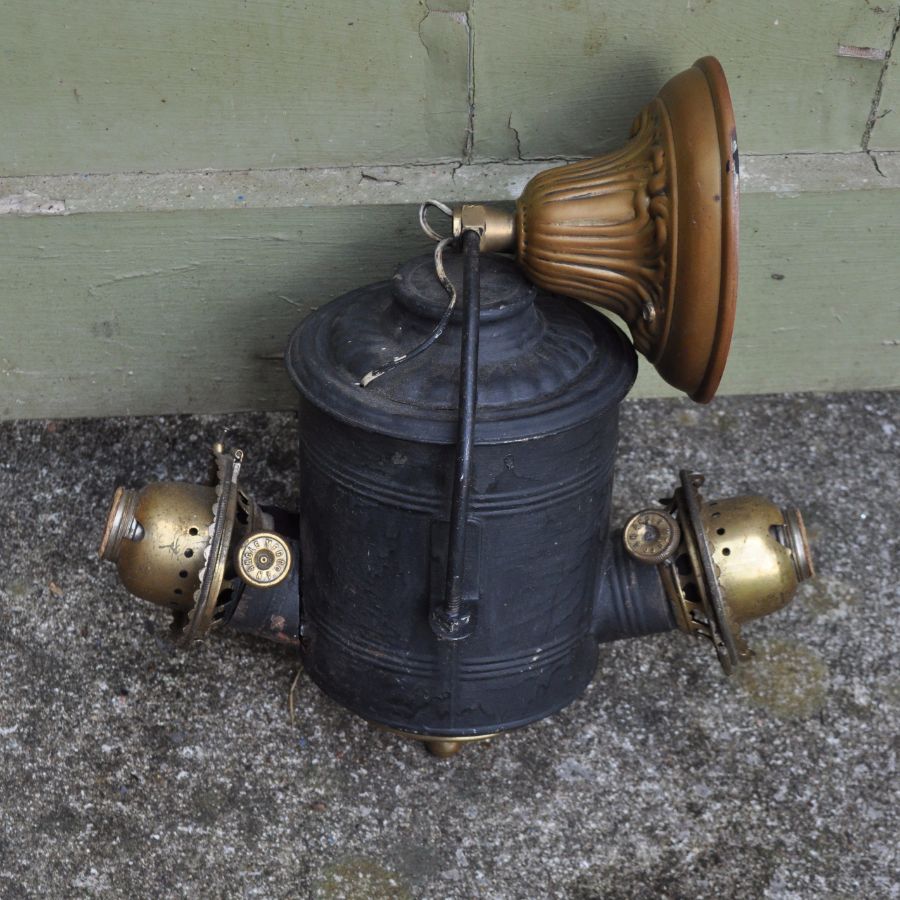 Hanging Iron Light Fixture