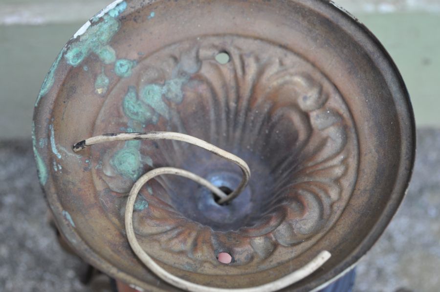 Hanging Iron Light Fixture