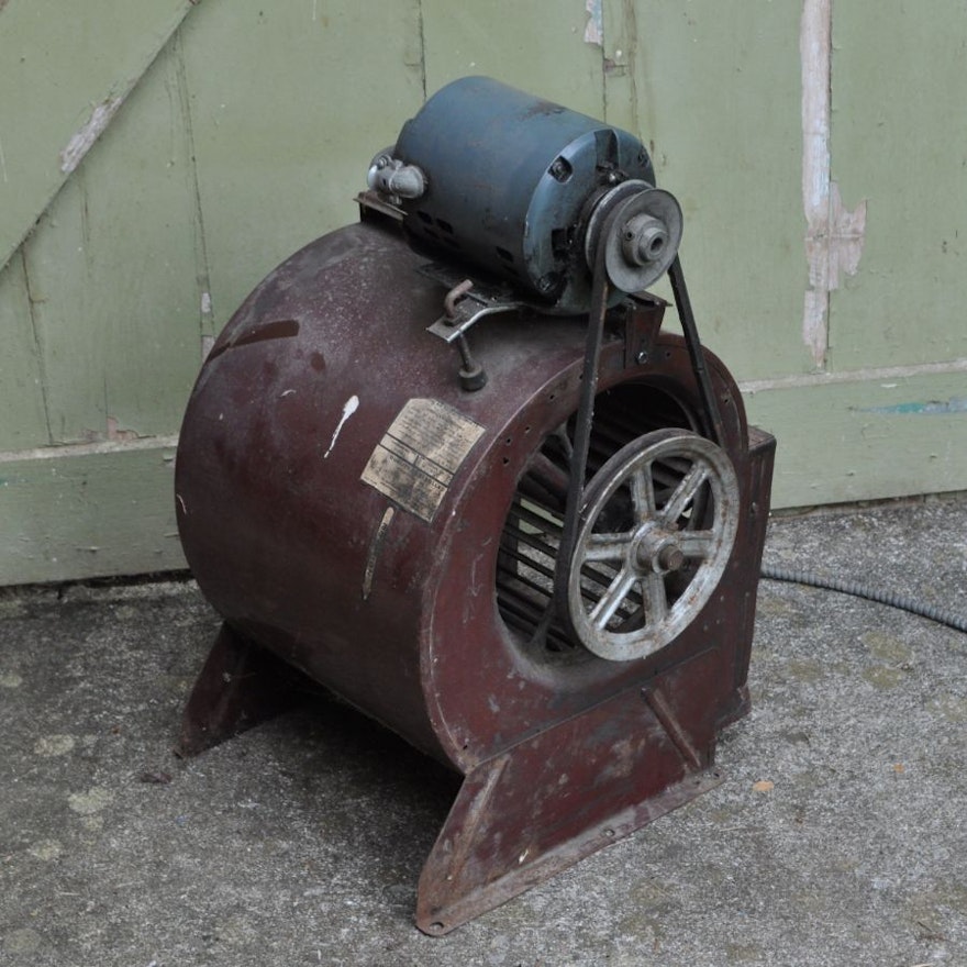 Vintage Blower with GE Motor