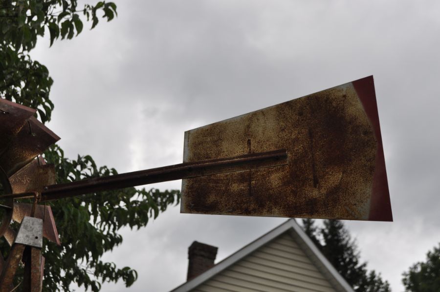 Large Metal Windmill