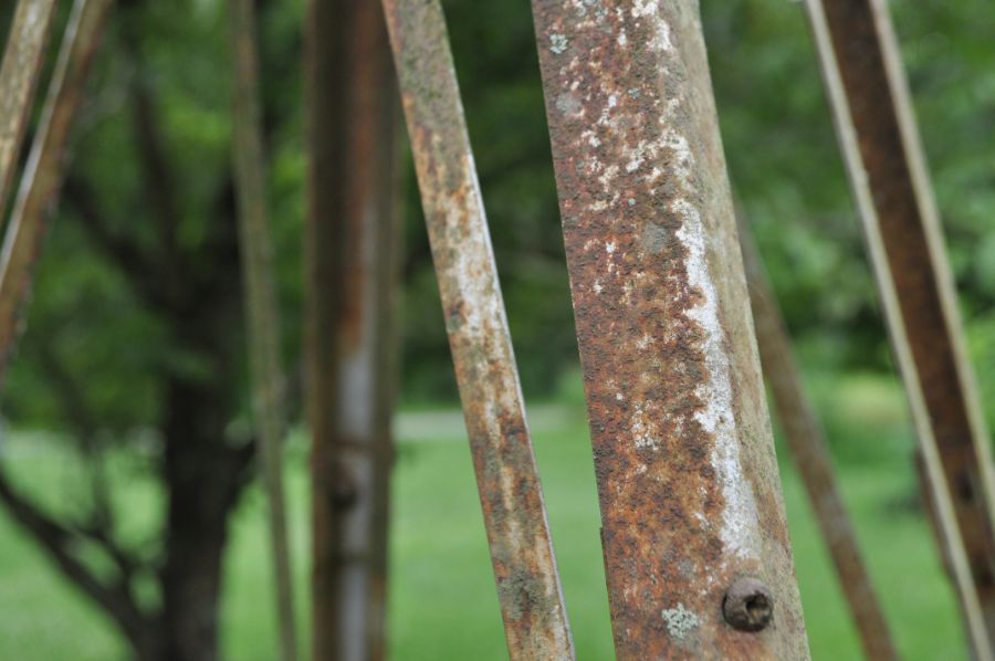 Large Metal Windmill