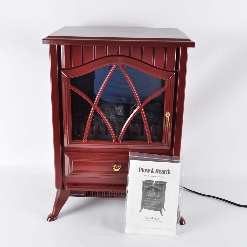 Plow and Hearth Small Electric Fireplace