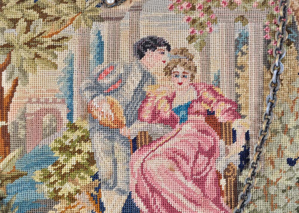 Antique Tapestry Purse