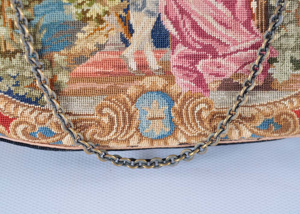 Antique Tapestry Purse