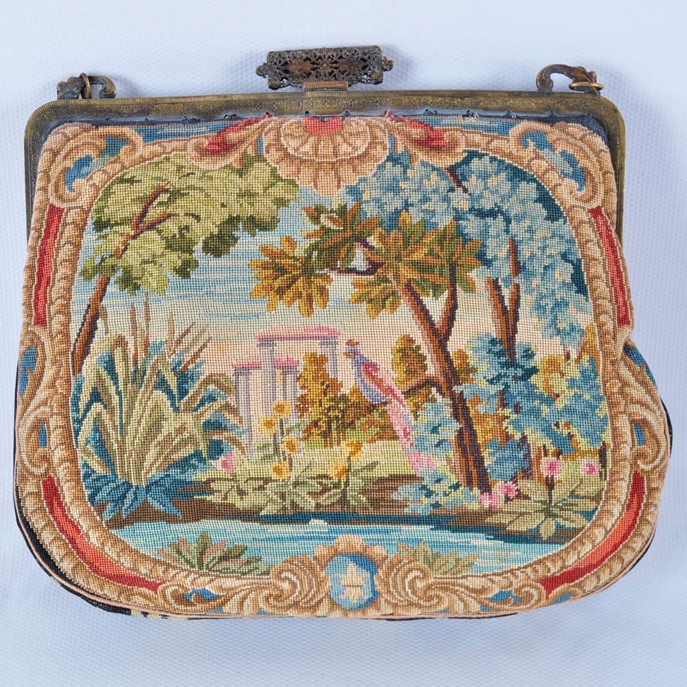 Antique Tapestry Purse