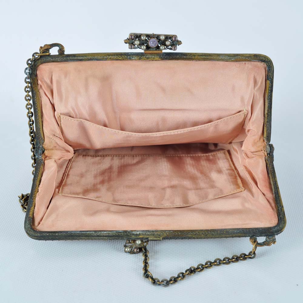 Antique Tapestry Purse