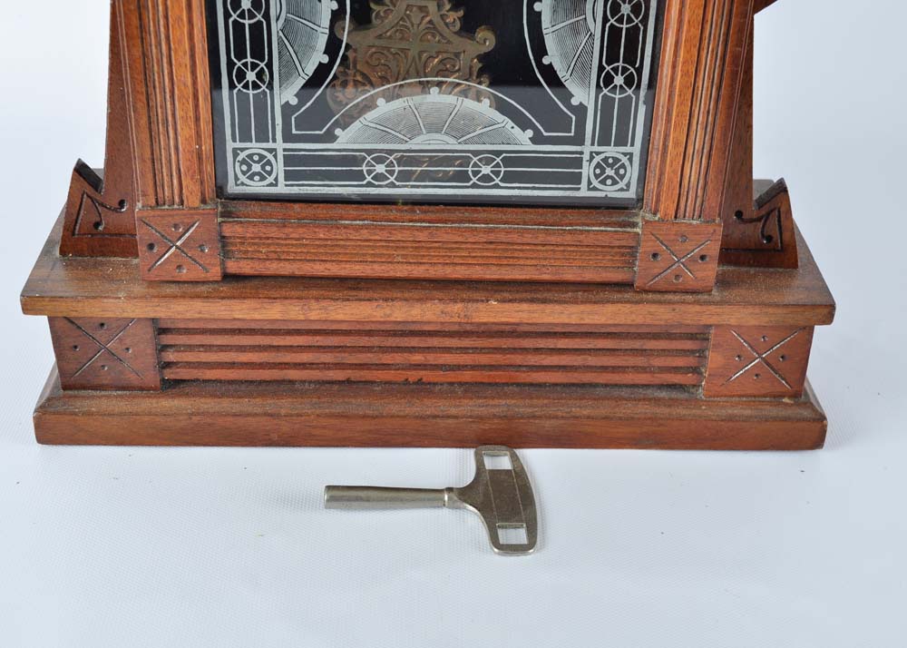 1885 William L. Gilbert Clock Co. Crius Mantel Clock