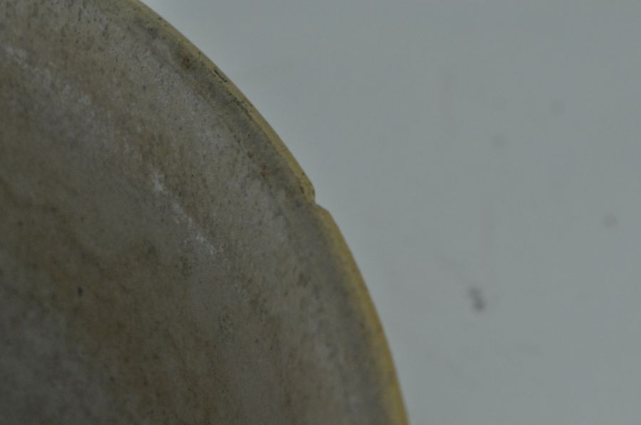 Set of Vintage Yellow Ware Ceramic Bowls