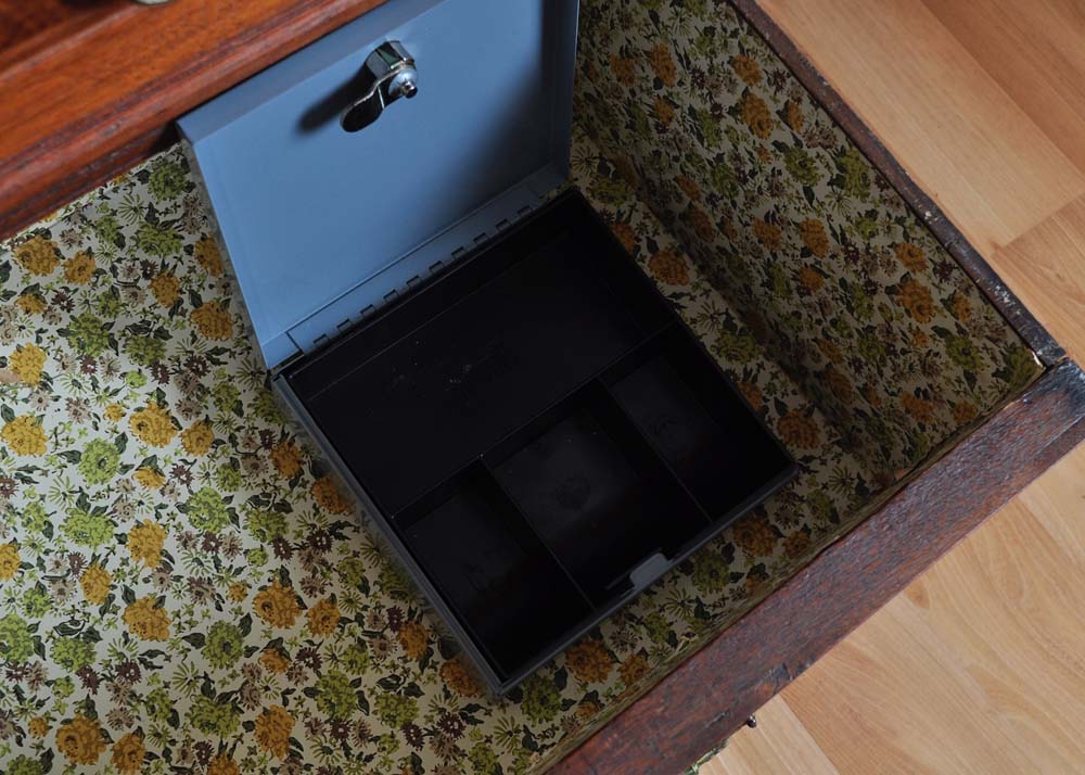 Antique Dresser with Marble Top and Mirror