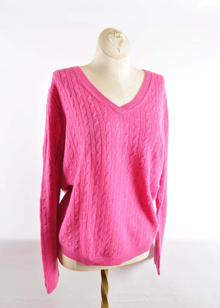 Large Asssortment of Womens Cashmere Sweaters
