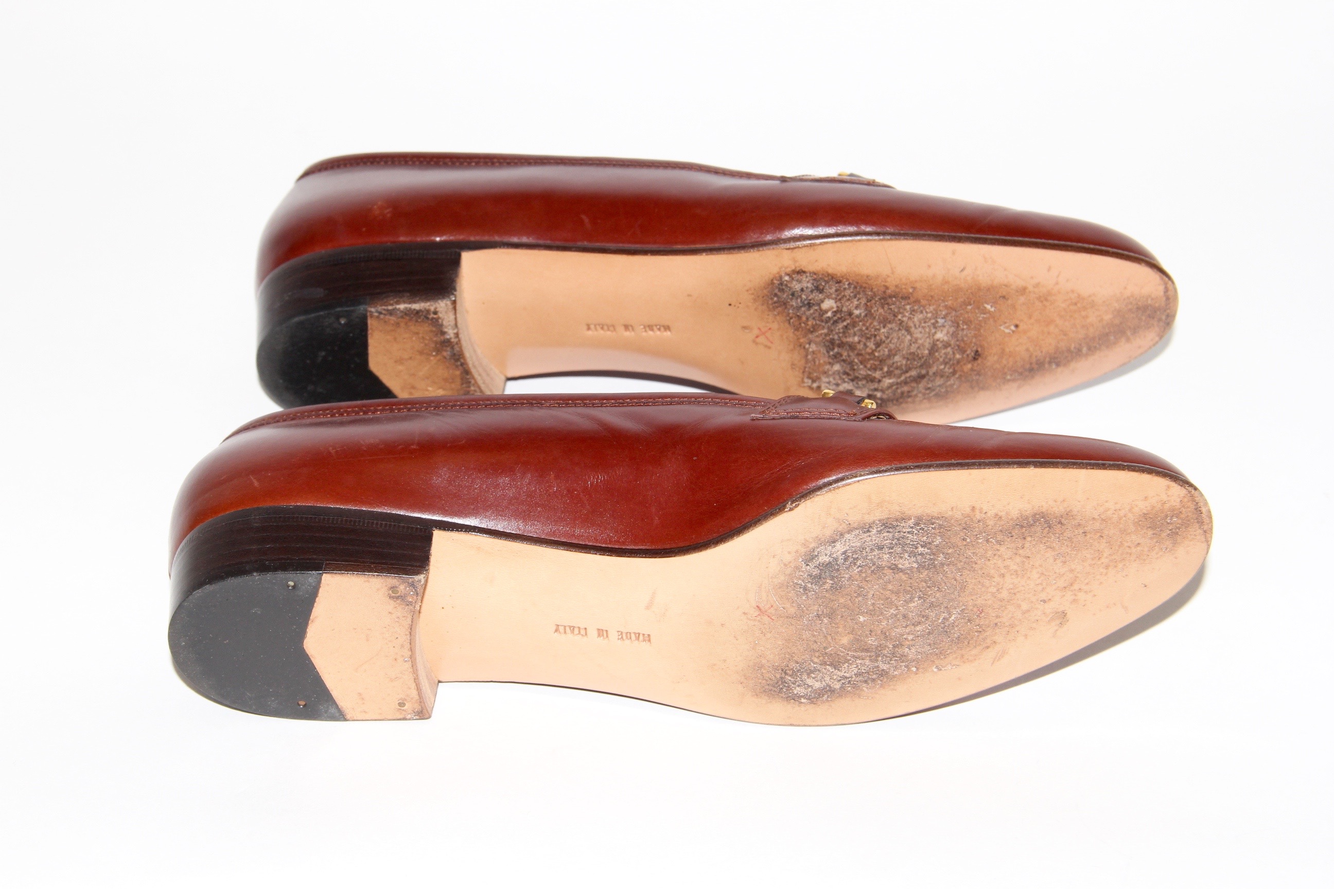 Vintage Salvatore Ferragamo Leather Loafers