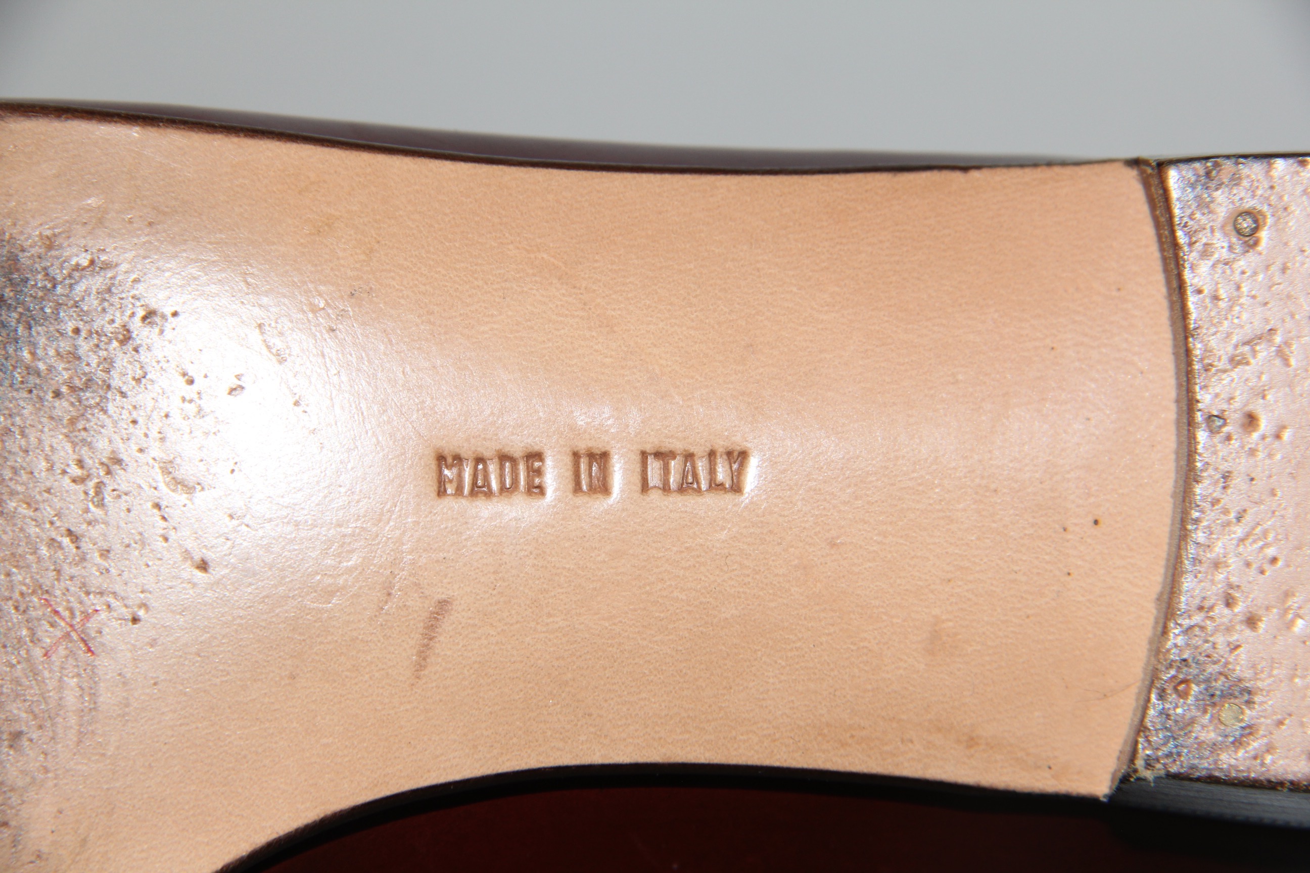 Vintage Salvatore Ferragamo Leather Loafers