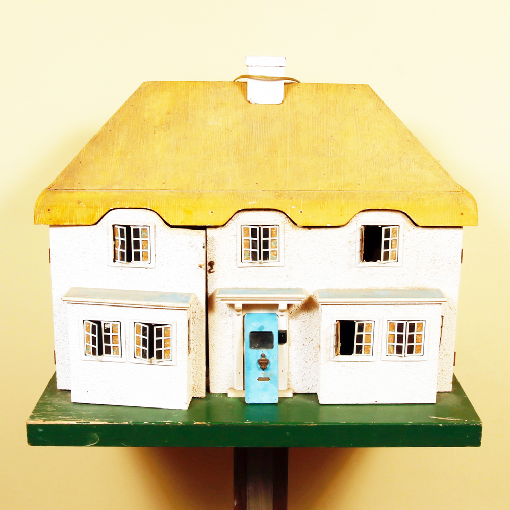 Vintage Doll House with Accessories