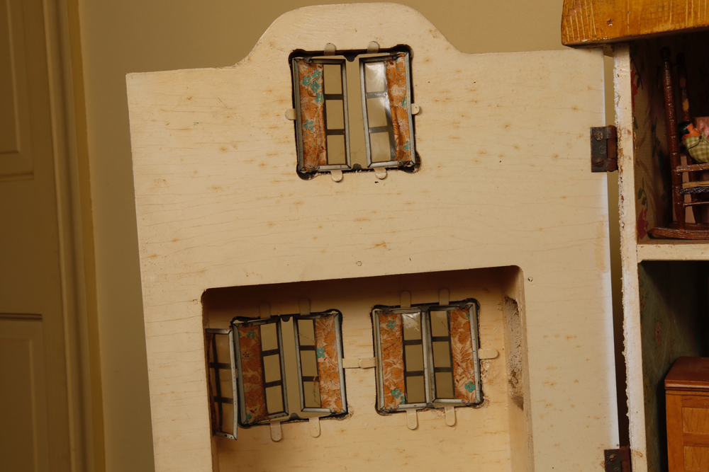 Vintage Doll House with Accessories