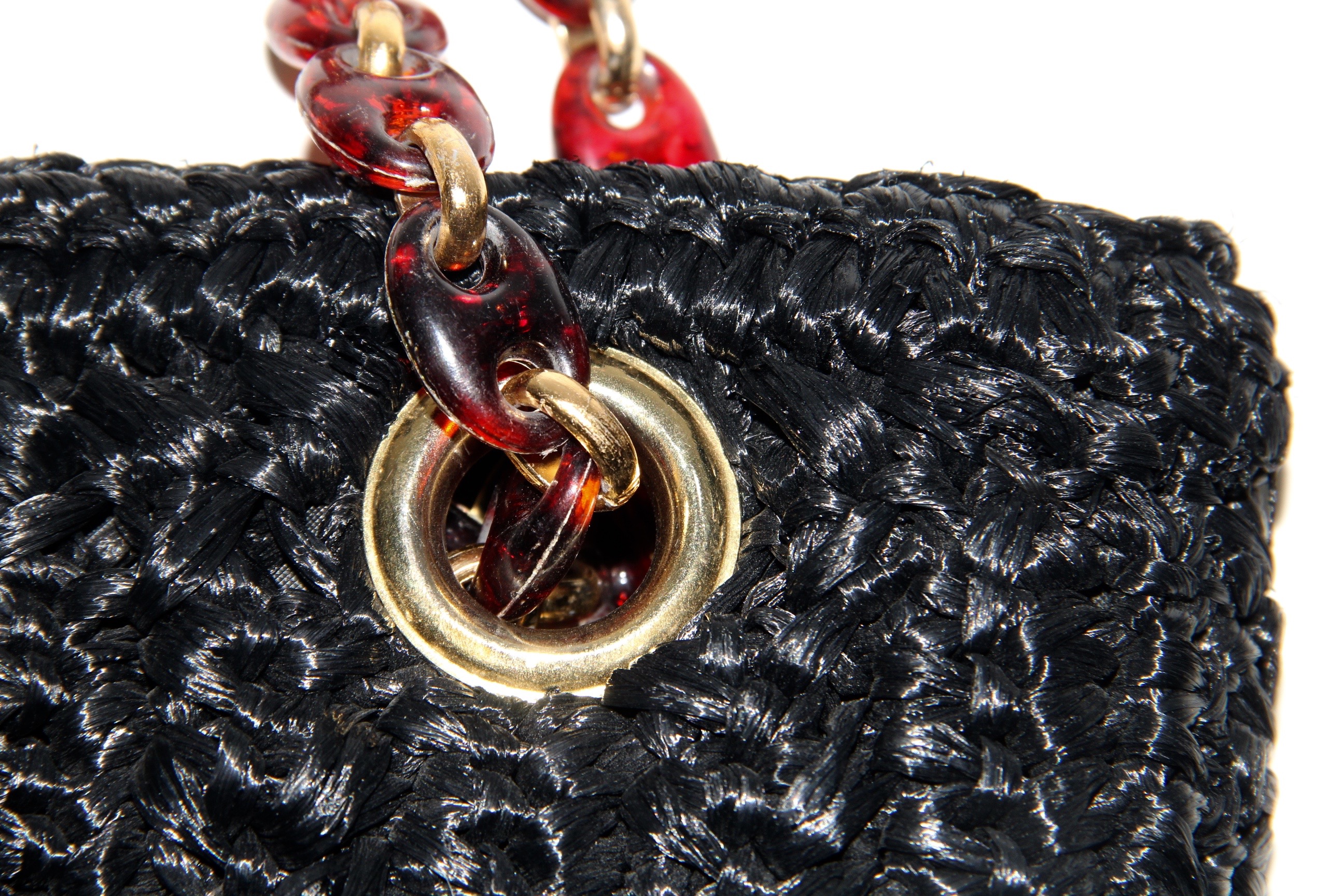 1960s Rosenfeld Raffia Handbag