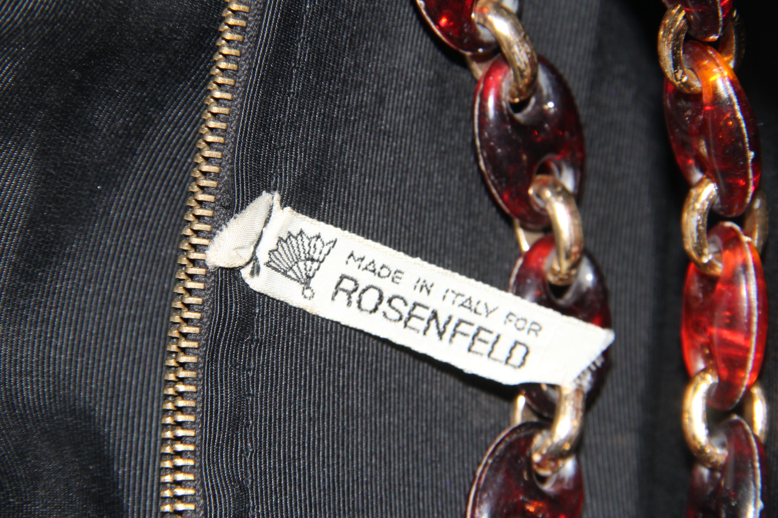 1960s Rosenfeld Raffia Handbag