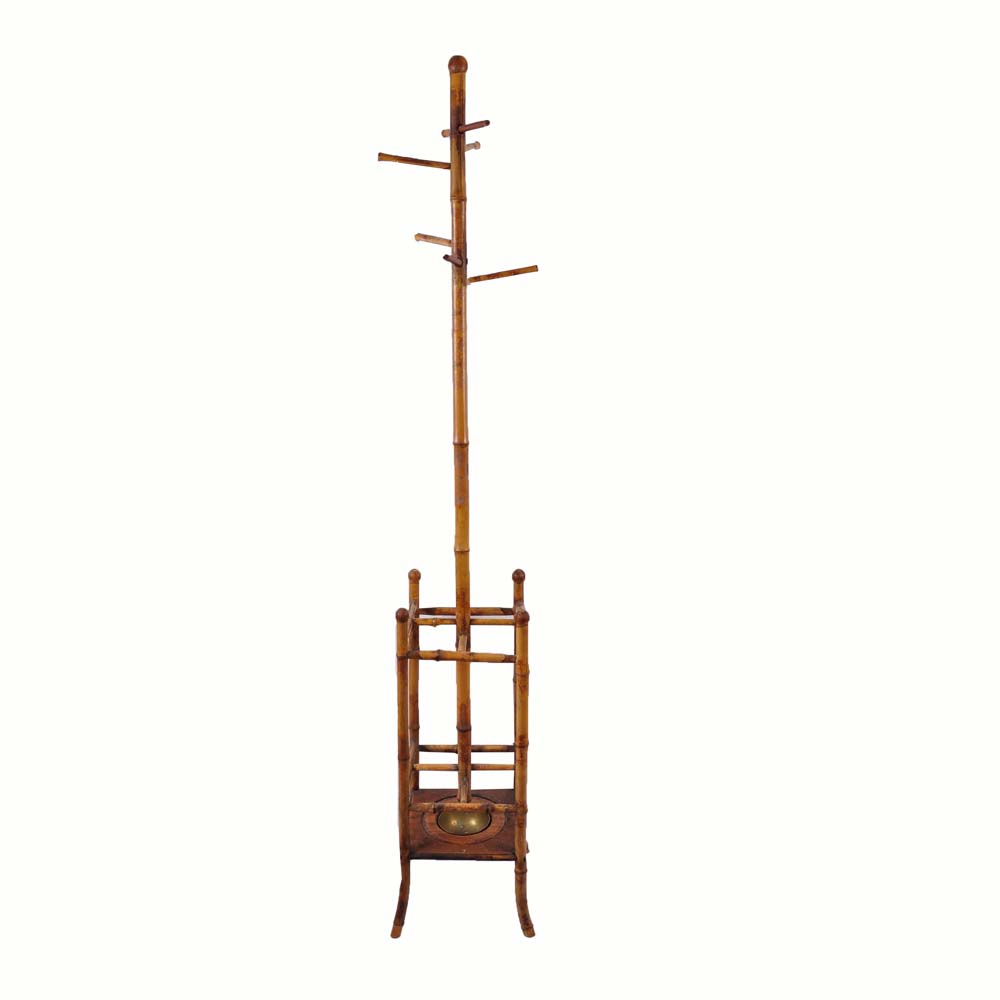 Bamboo Coat and Umbrella Stand