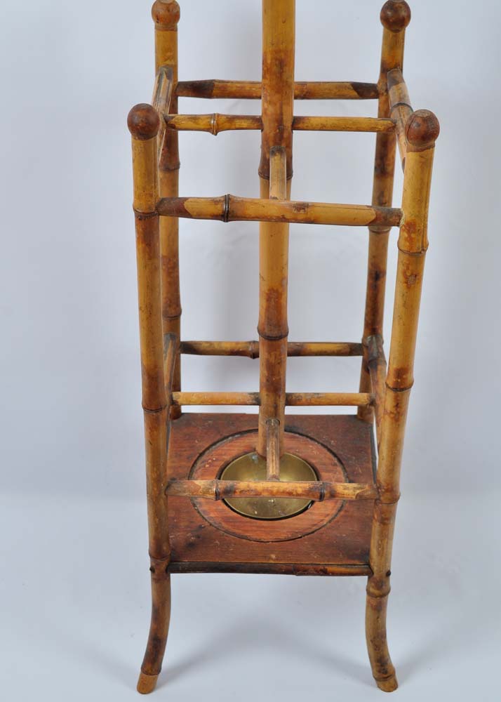 Bamboo Coat and Umbrella Stand