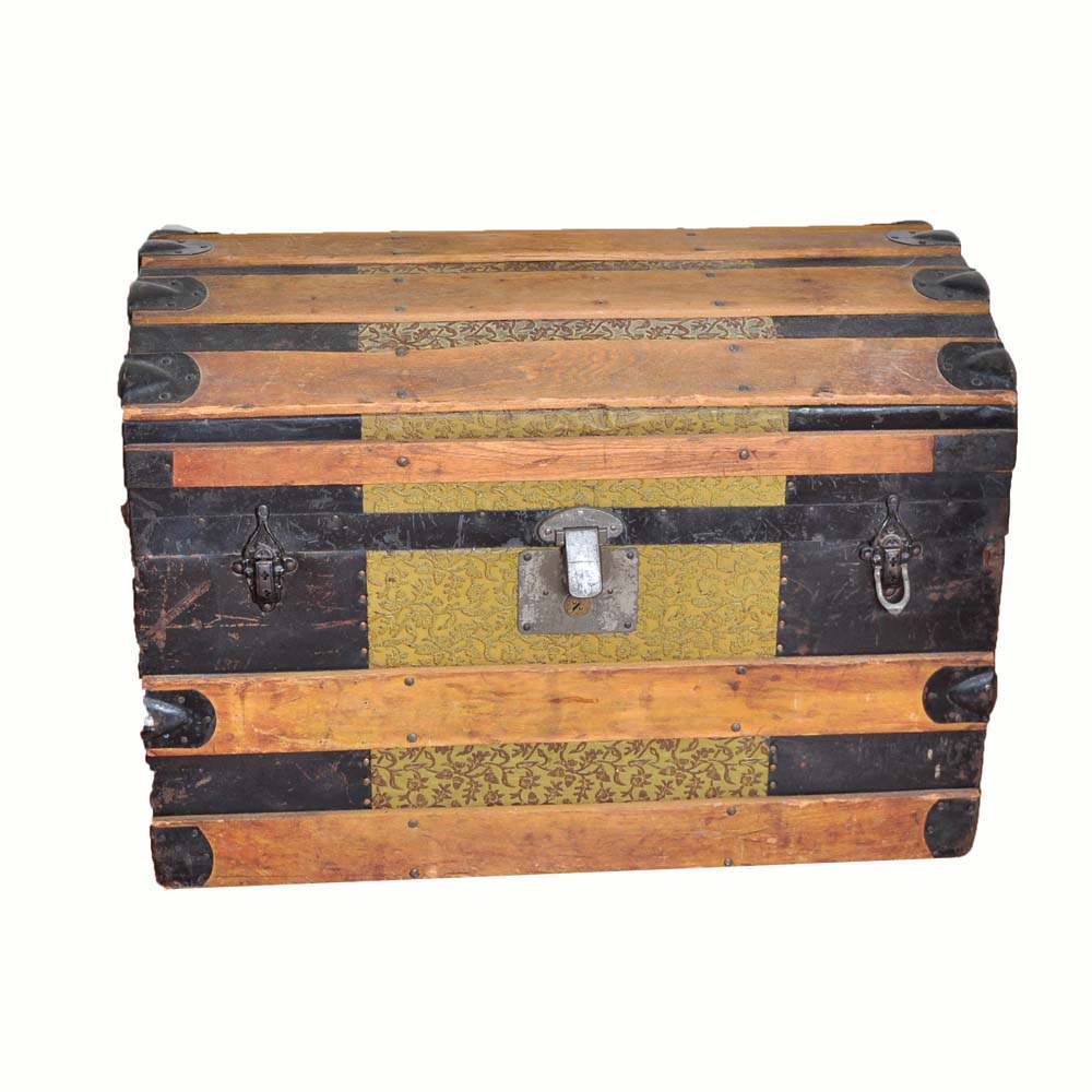Vintage Steamer Trunk