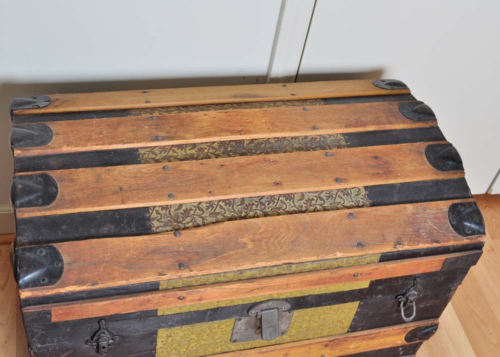 Vintage Steamer Trunk