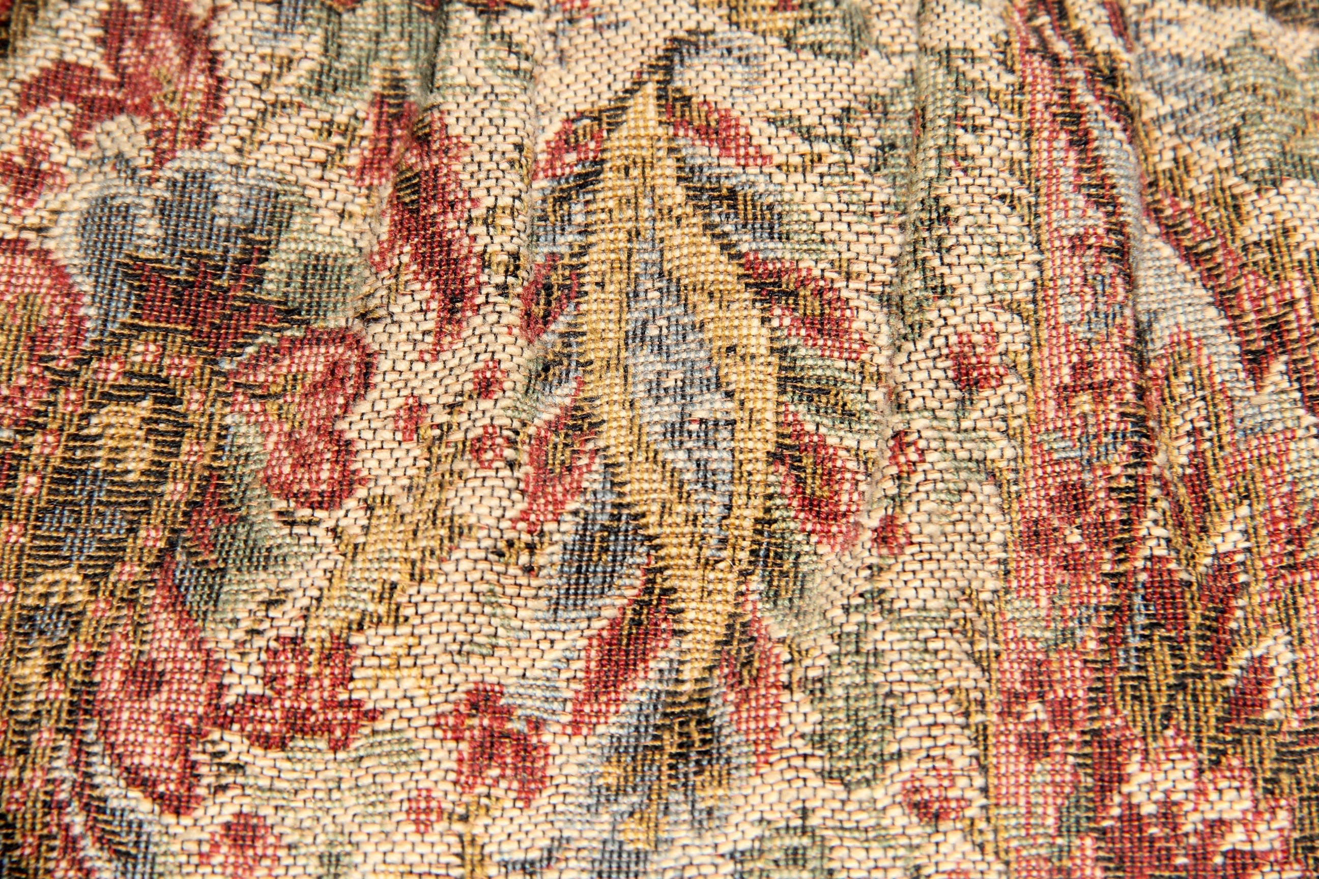 Morris Moskowitz "Regency Tapestry" Handbag with Leather Trim