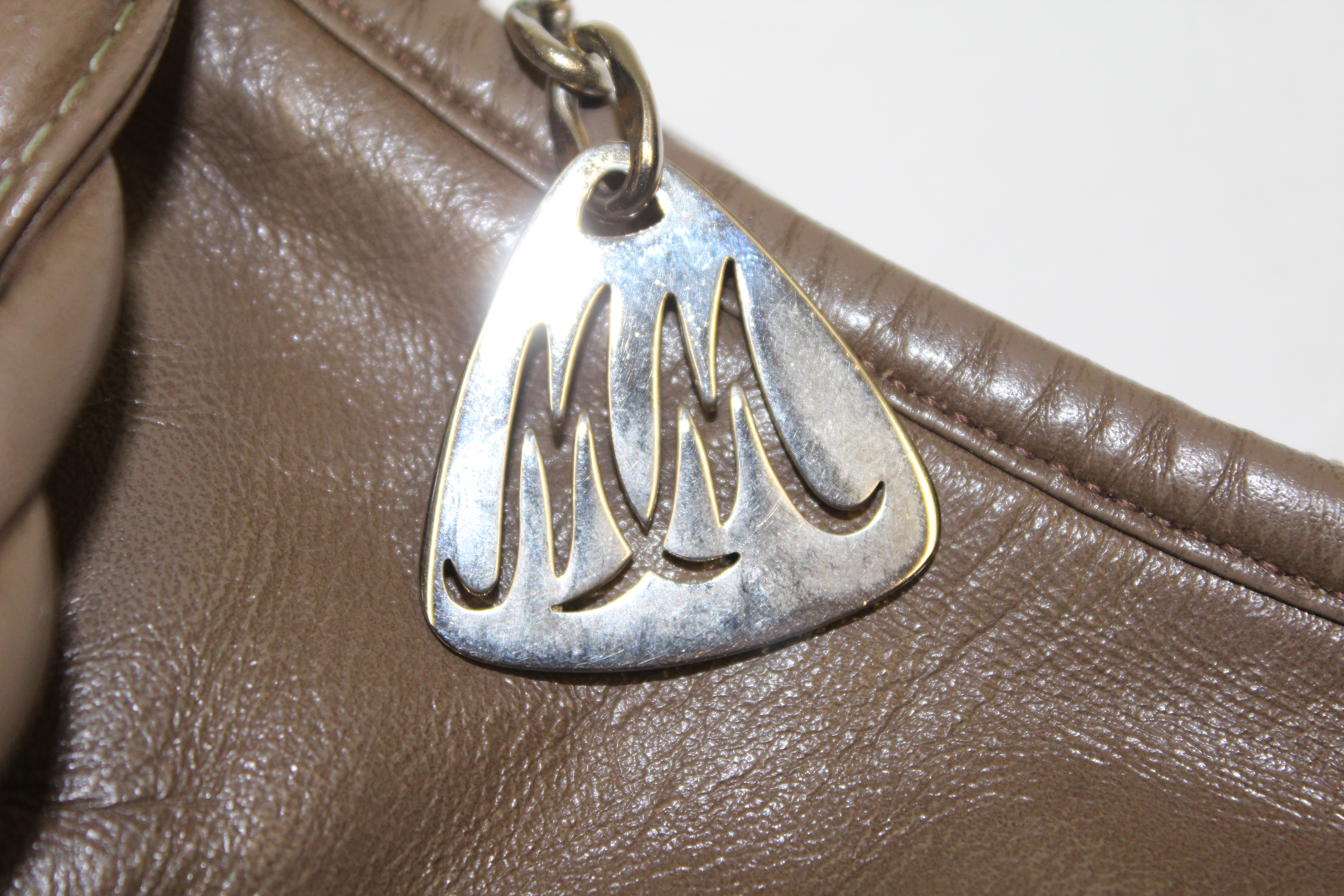 Vintage Morris Moskowitz Leather Shoulder Bag