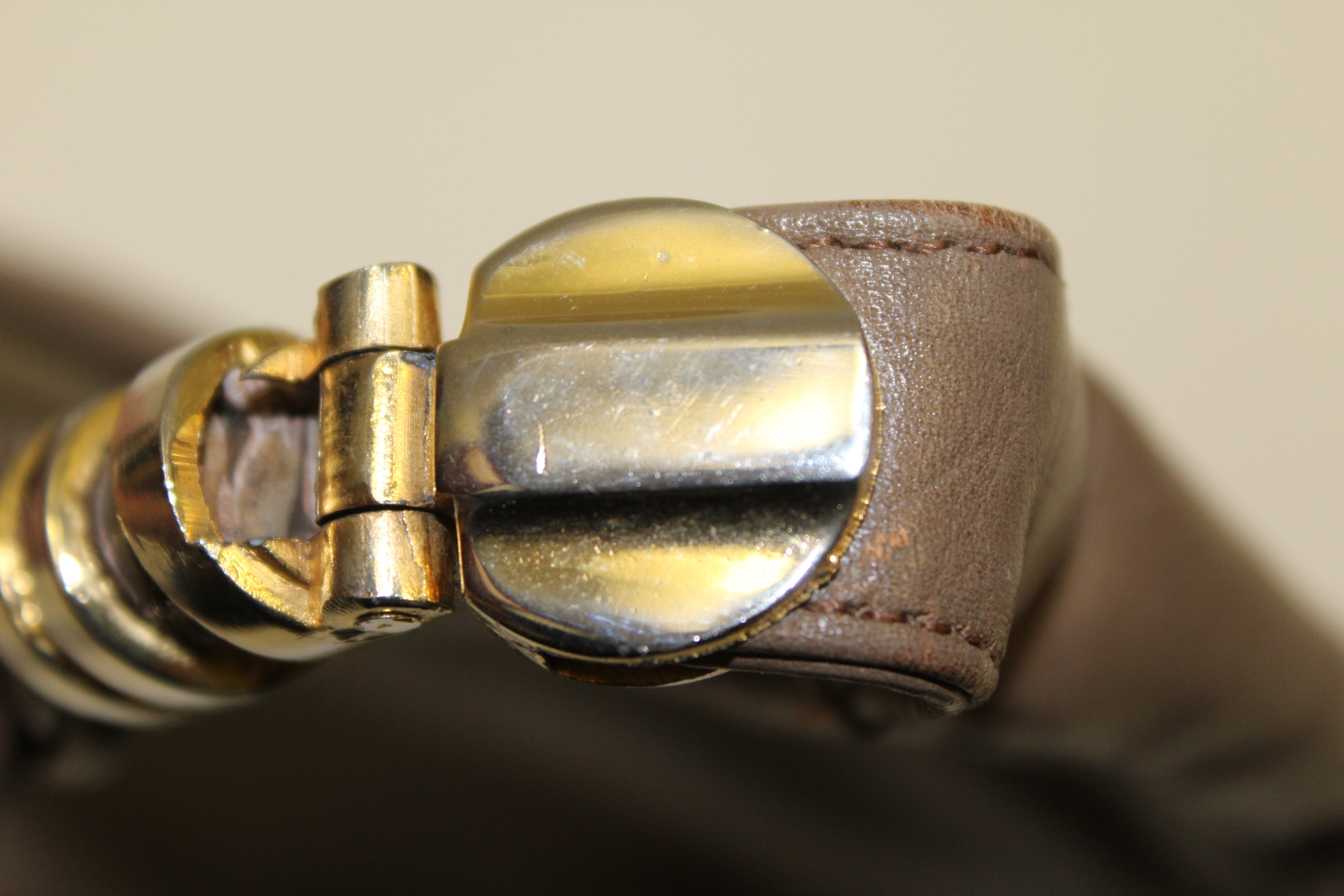 Vintage Morris Moskowitz Leather Shoulder Bag