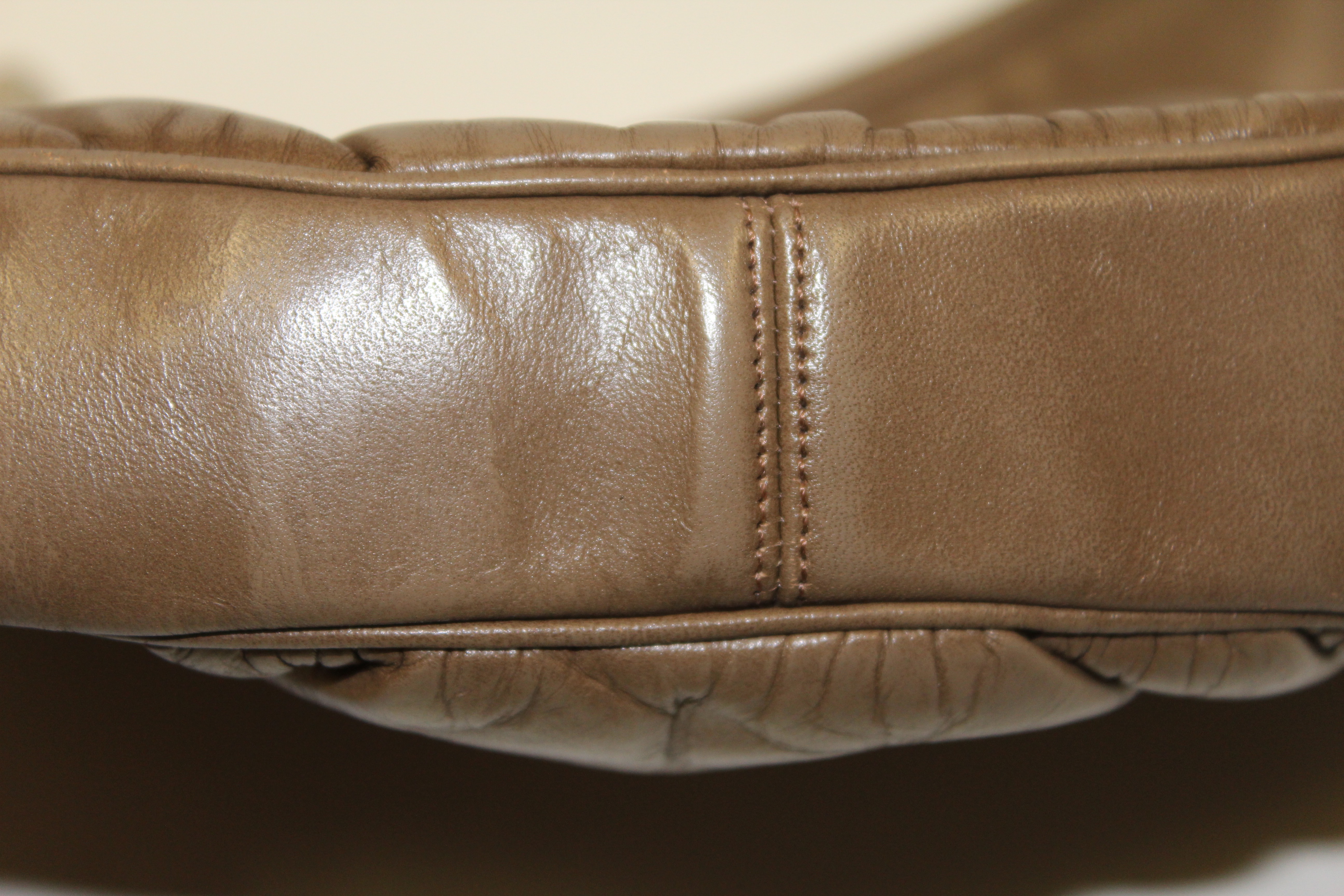 Vintage Morris Moskowitz Leather Shoulder Bag