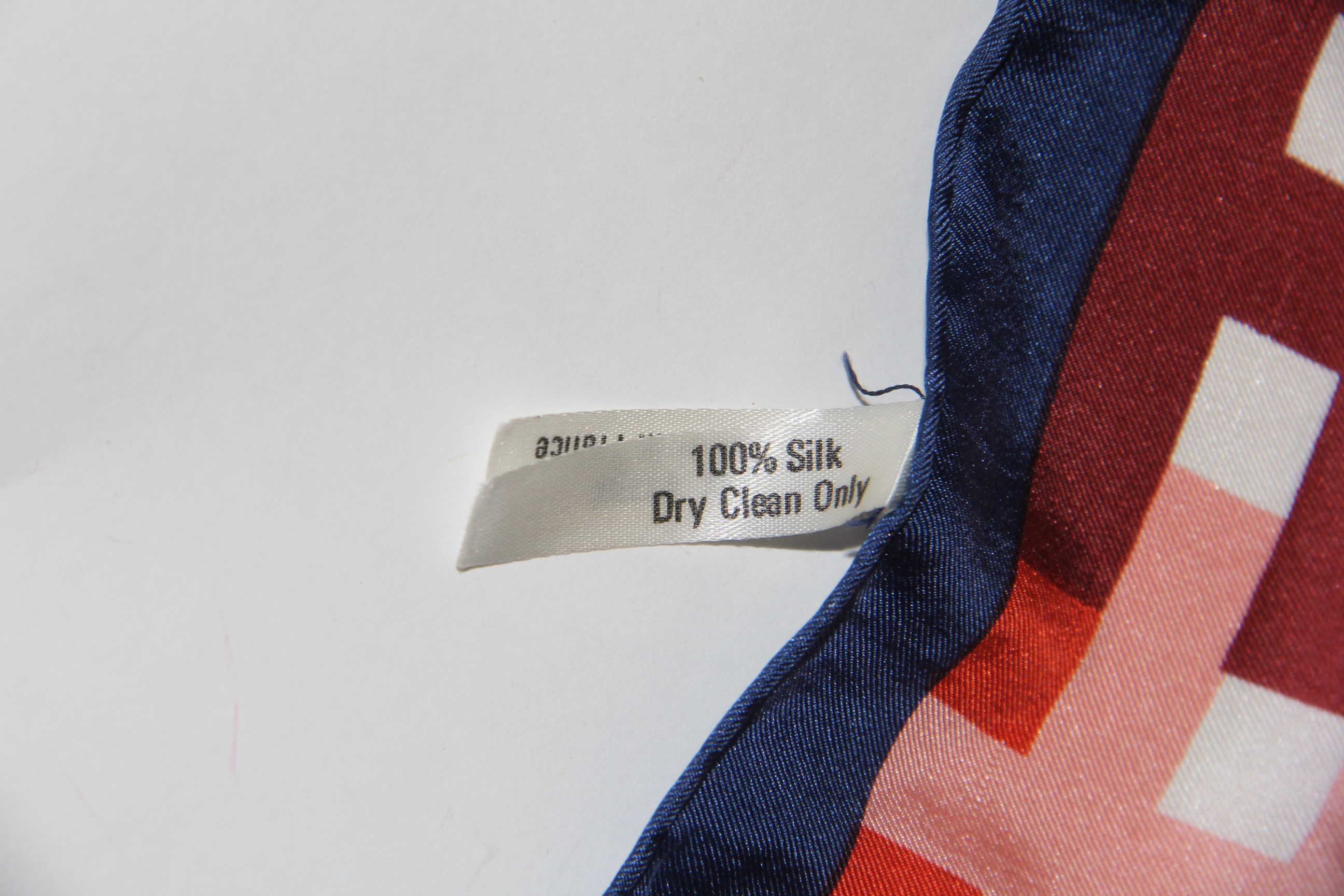 Vintage Lanvin Silk Scarf