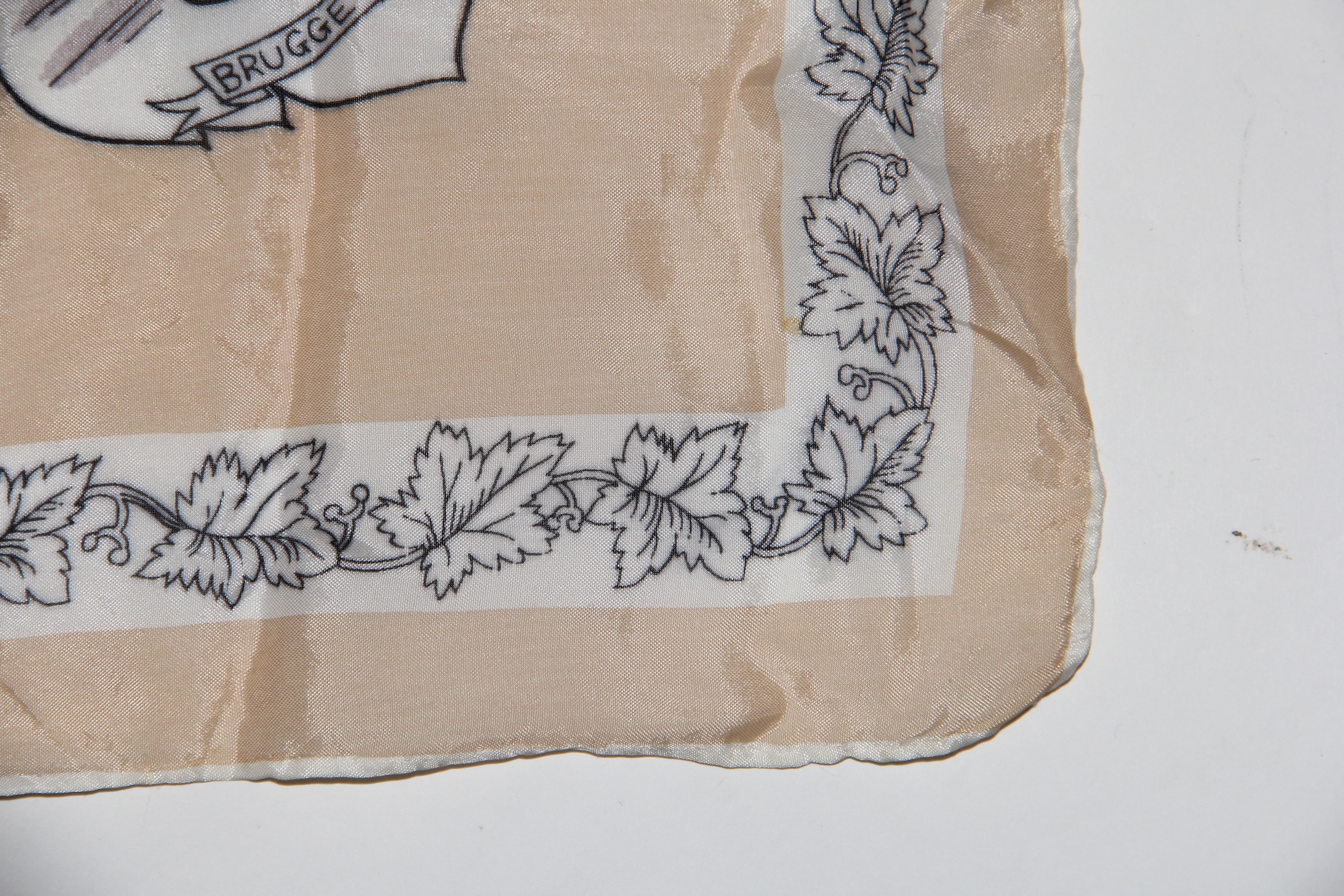 Silk Scarf Featuring Flemish Region of Belgium