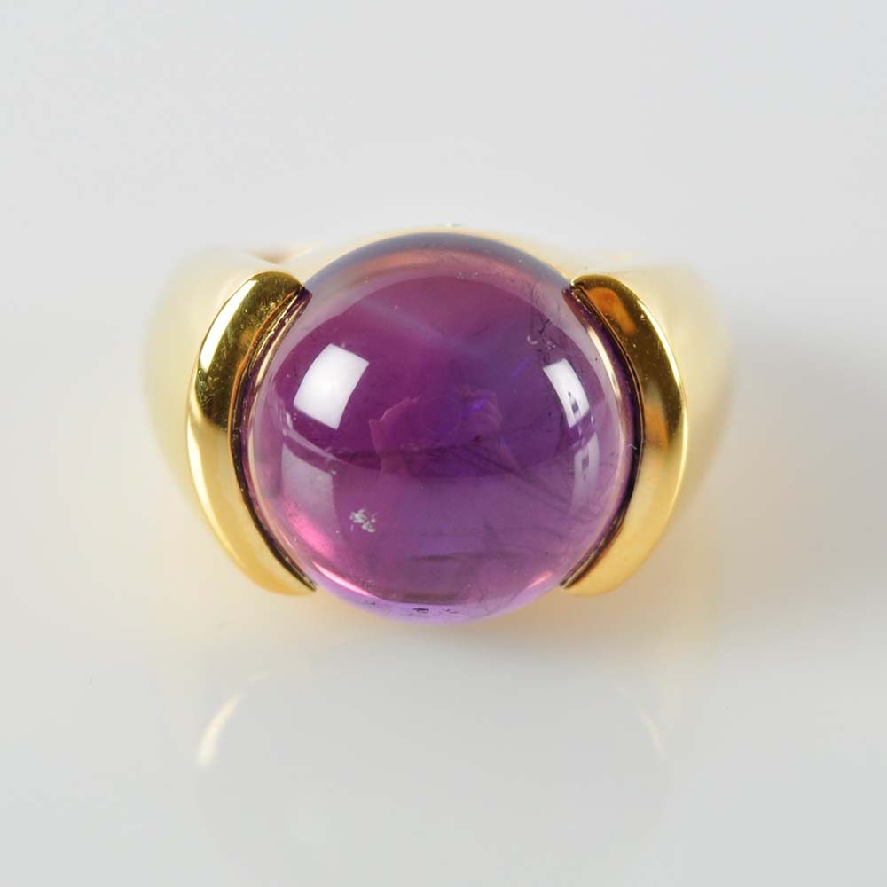 Sterling Silver and Amethyst Ring