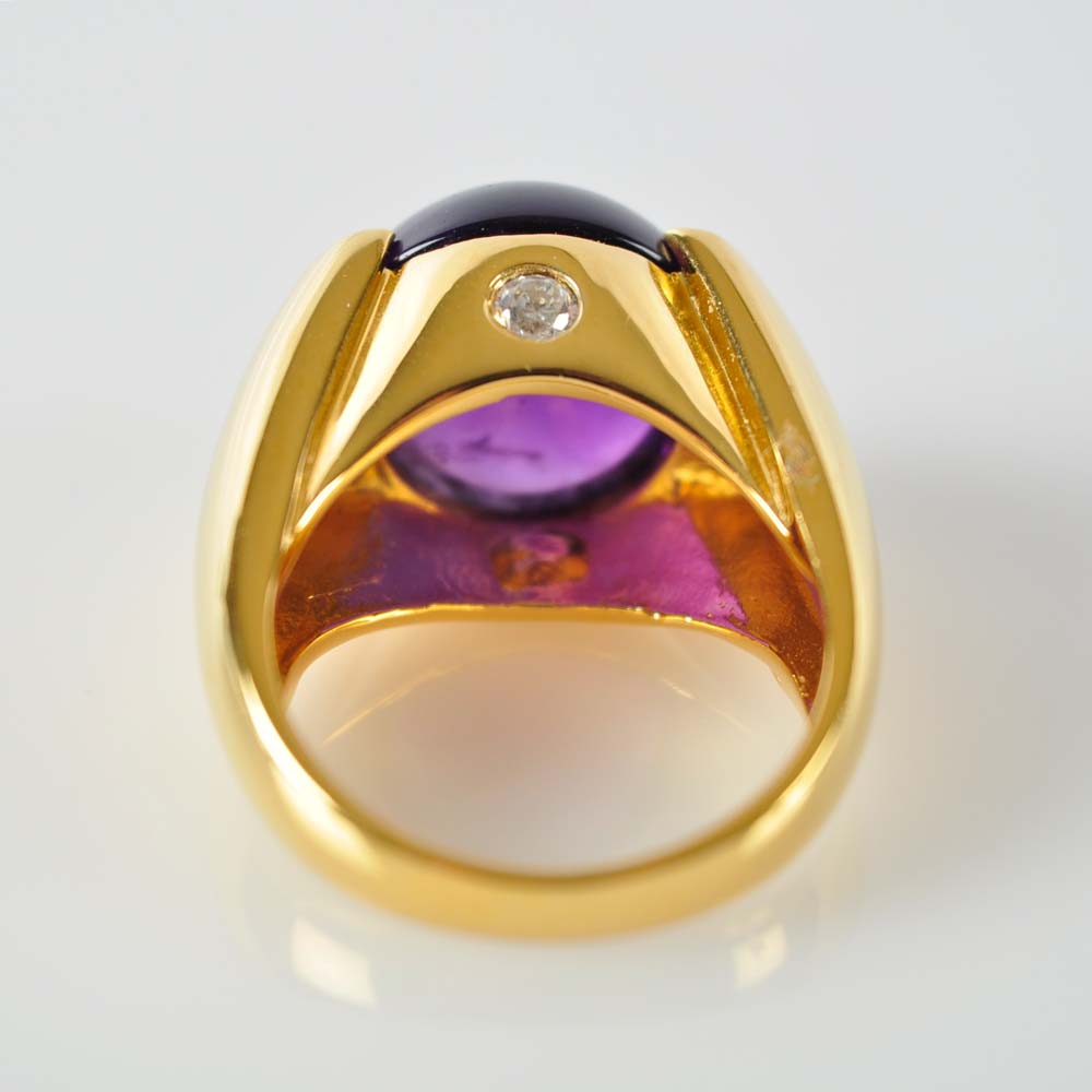 Sterling Silver and Amethyst Ring