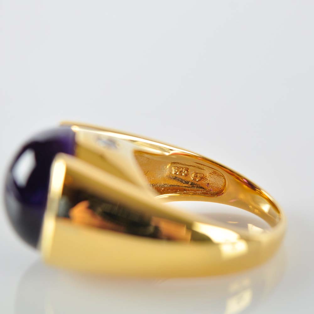 Sterling Silver and Amethyst Ring