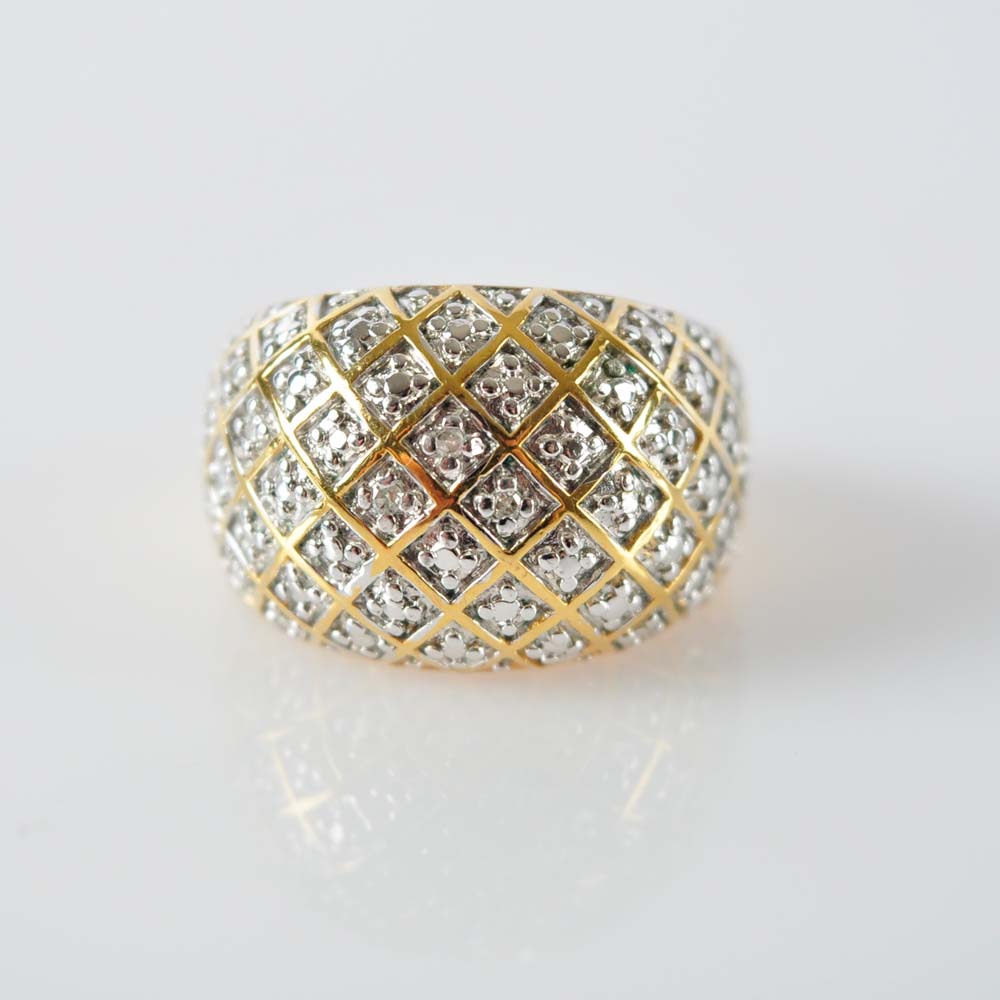 Diamond Dome Ring