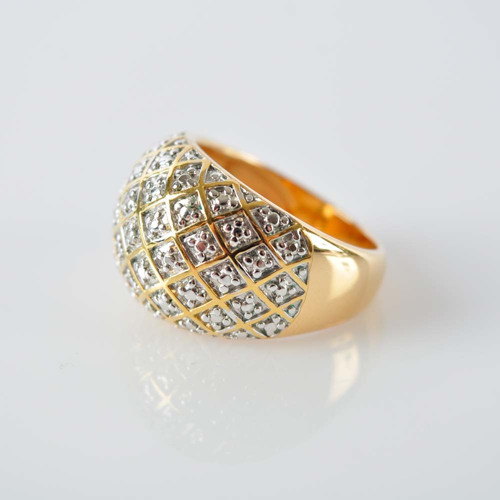 Diamond Dome Ring