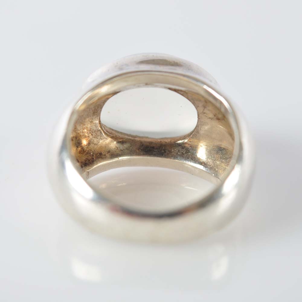 Sterling Silver Moonstone Ring