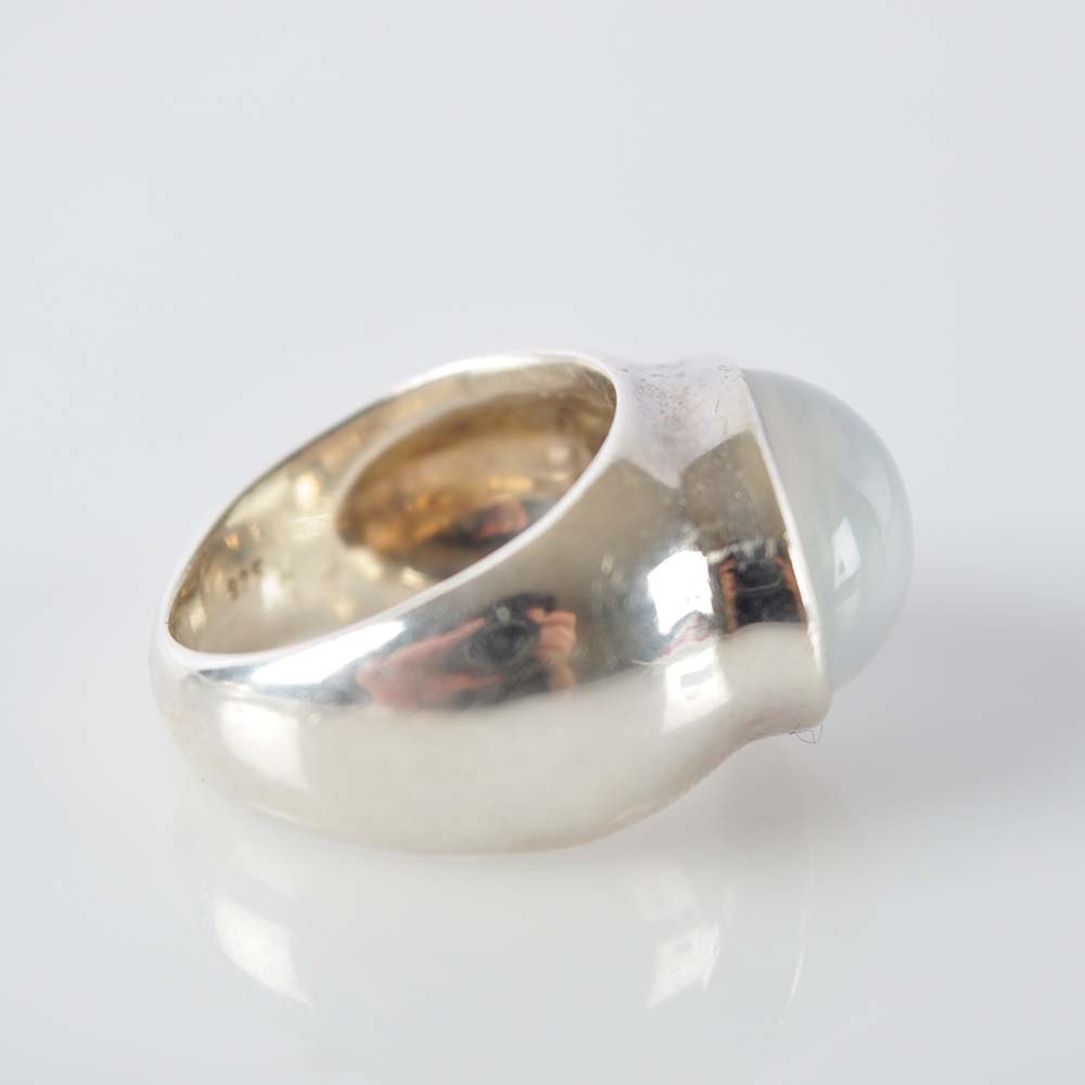 Sterling Silver Moonstone Ring