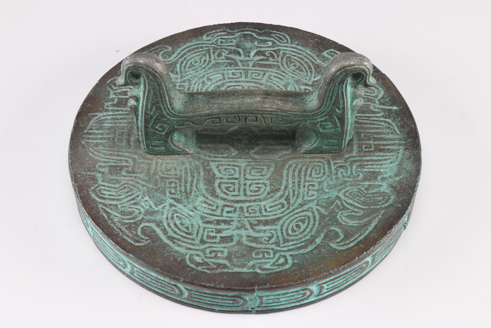 Ice Bucket in the Shape of an Archaic Chinese Bronze