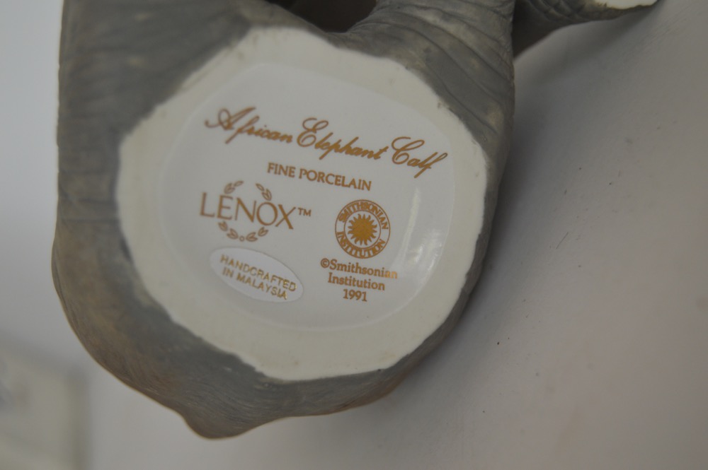 Collection of Animal Decor Including Lenox and McCoy