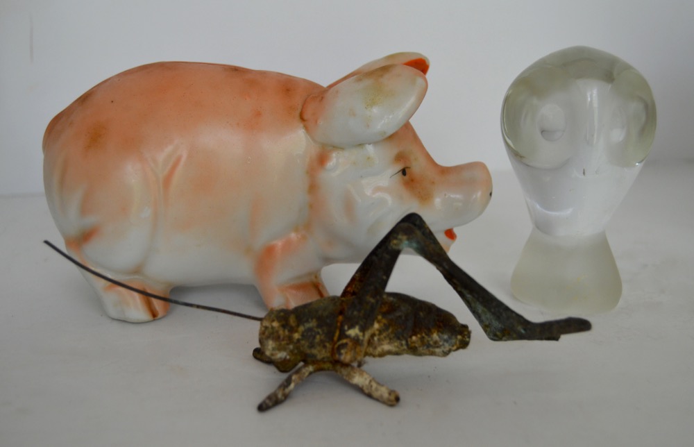 Collection of Animal Decor Including Lenox and McCoy