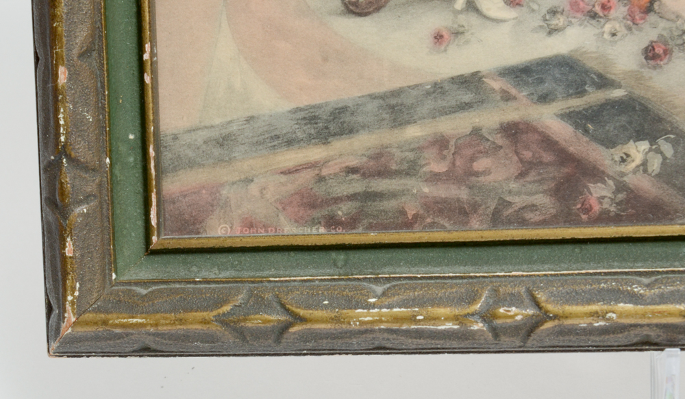 Pair of Antique Prints in Frames