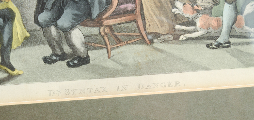 Pair of Antique Prints in Frames